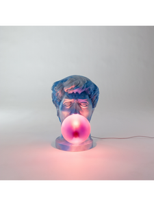 Wonder Cloud - Lampe de Table tête avec bulle de chewin gum - Seletti