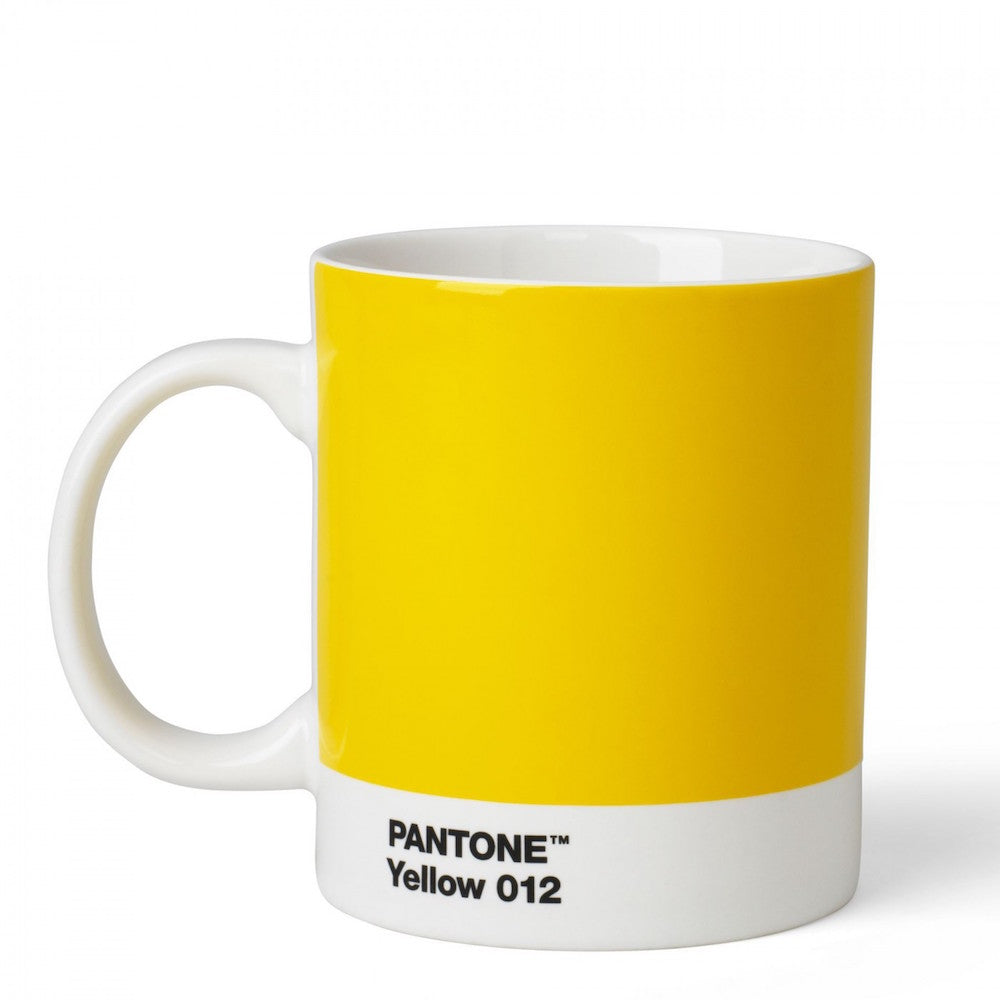 Mug en porcelaine Yellow 012 - Pantone